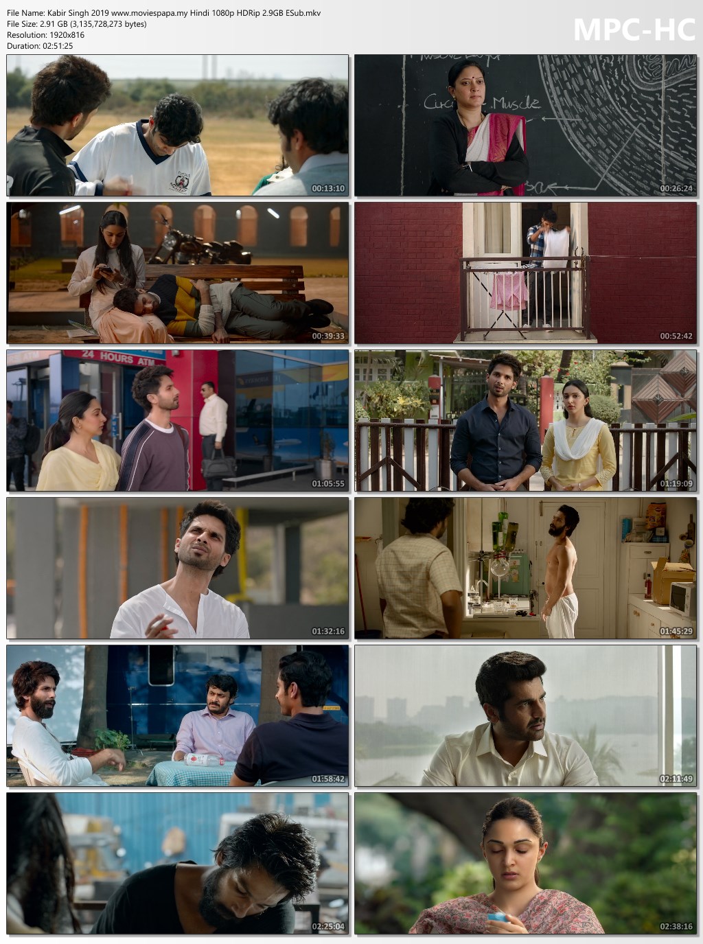 1726649082 100 Kabir Singh 2019 Hindi HDRip ESub Download