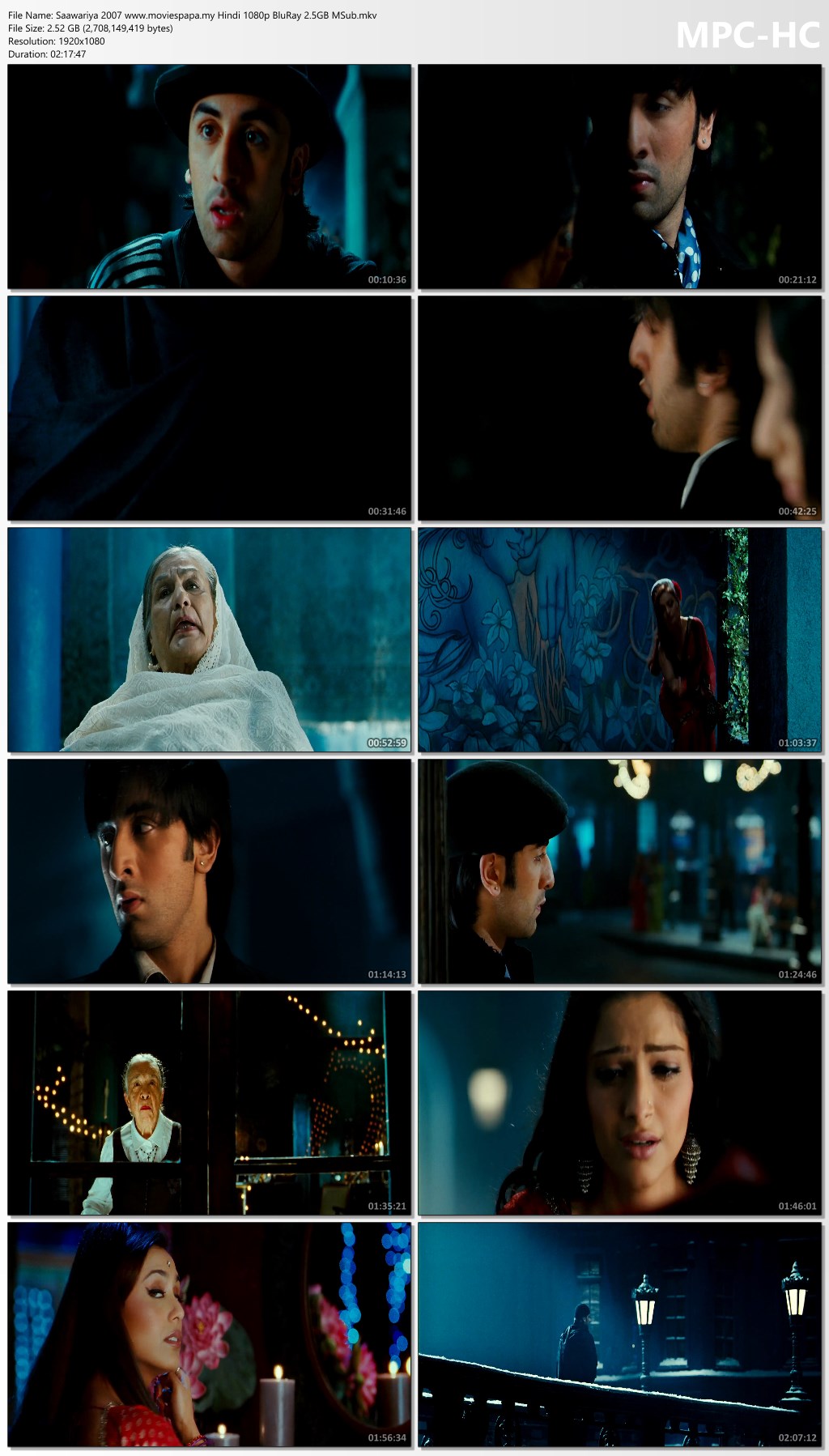 1726666648 234 Saawariya 2007 Hindi BluRay MSub Download