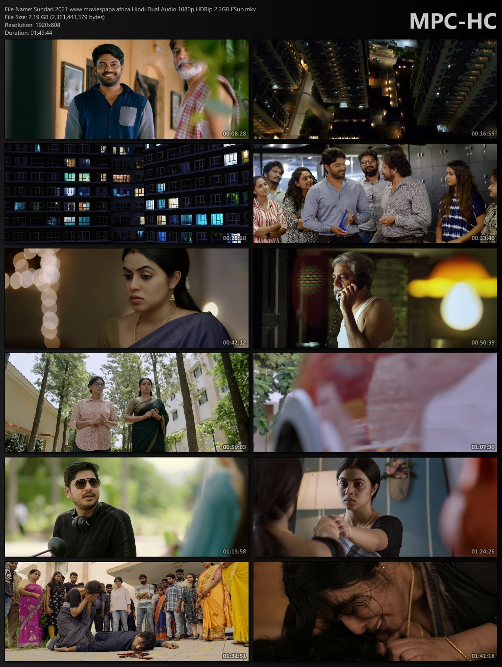 1727246171 279 Sundari 2021 Hindi Dual Audio HDRip ESub Download