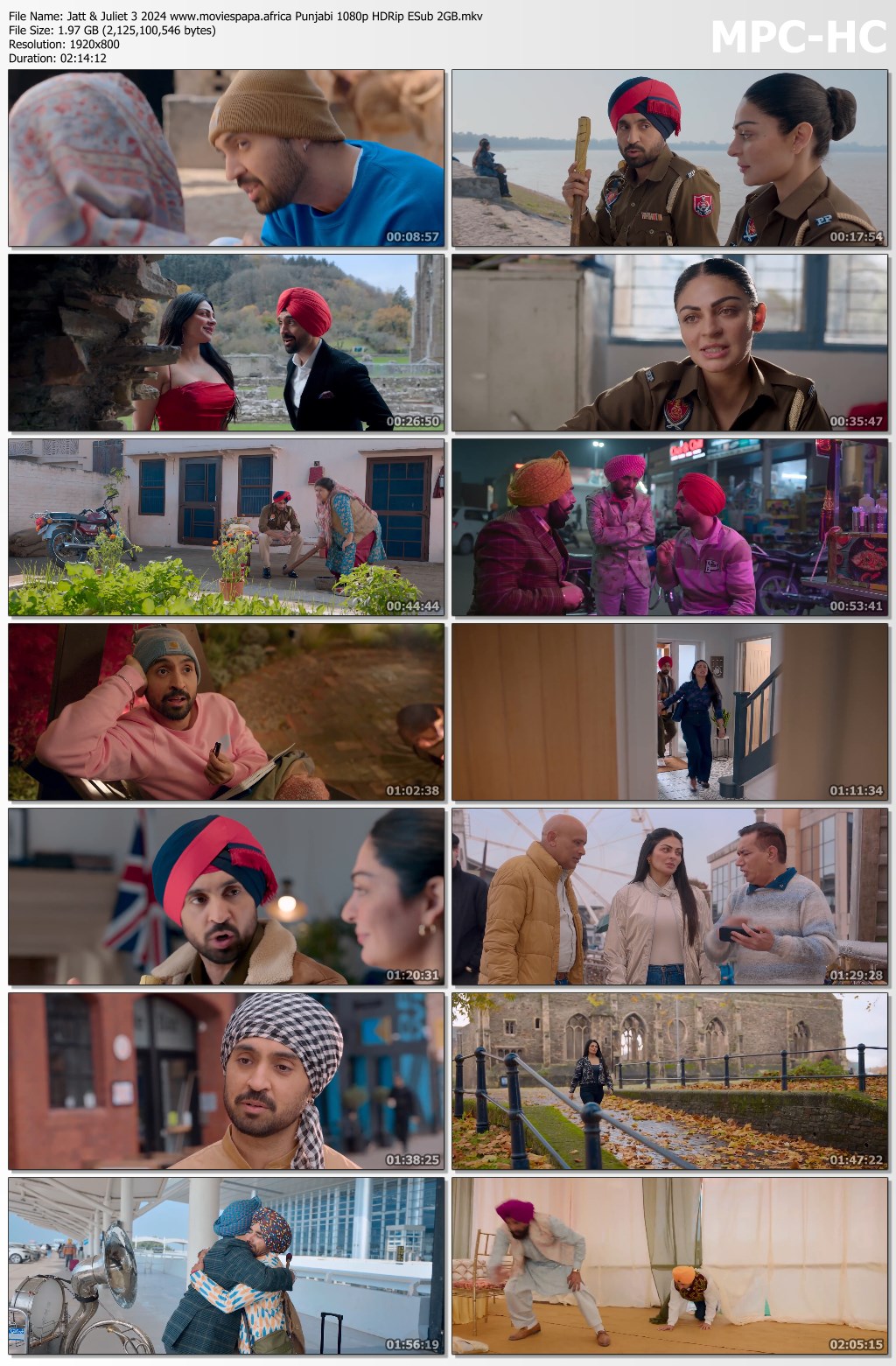 Jatt Juliet 3 2024 Punjabi Movie HDRip