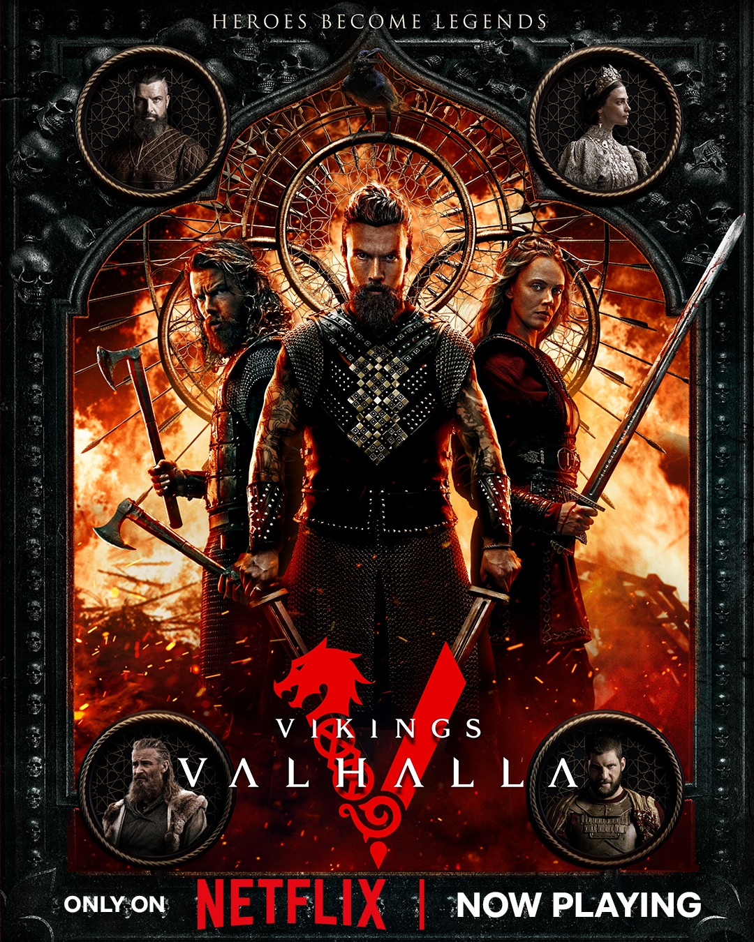 Vikings Valhalla 2022 Hindi Dubbed S01 NF Web Series Download