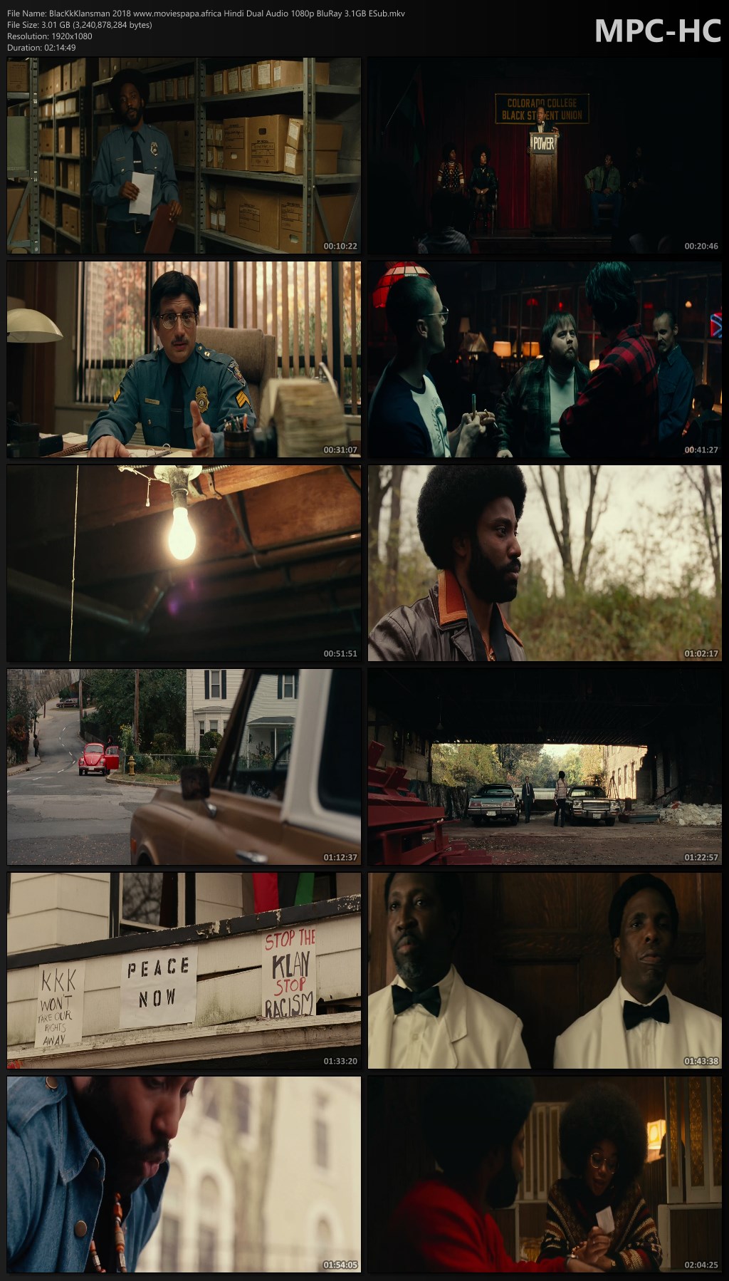 1728458171 808 BlacKkKlansman 2018 Hindi Dual Audio BluRay ESub Download