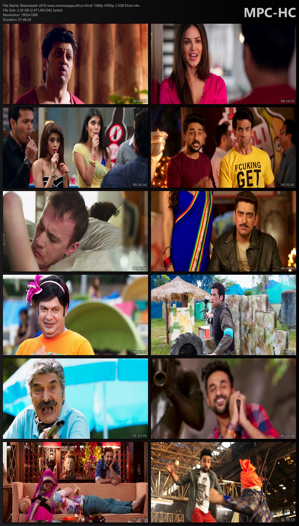 1729862777 791 Mastizaade 2016 Hindi HDRip ESub Download