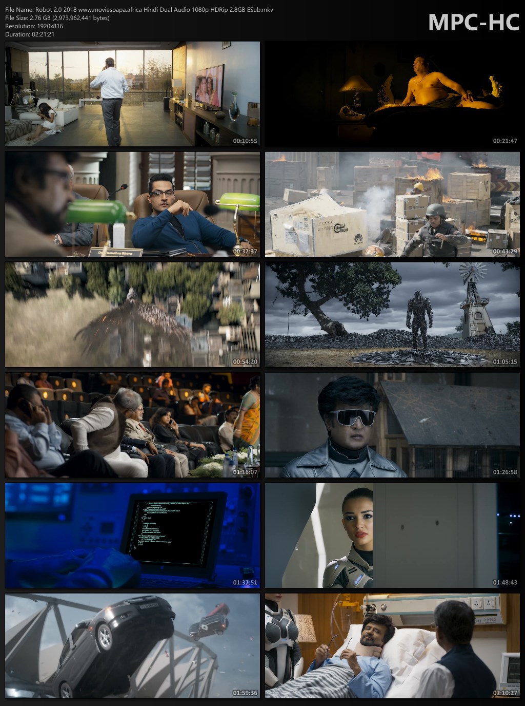 1729864997 608 Robot 20 2018 Hindi Dual Audio HDRip ESub Download