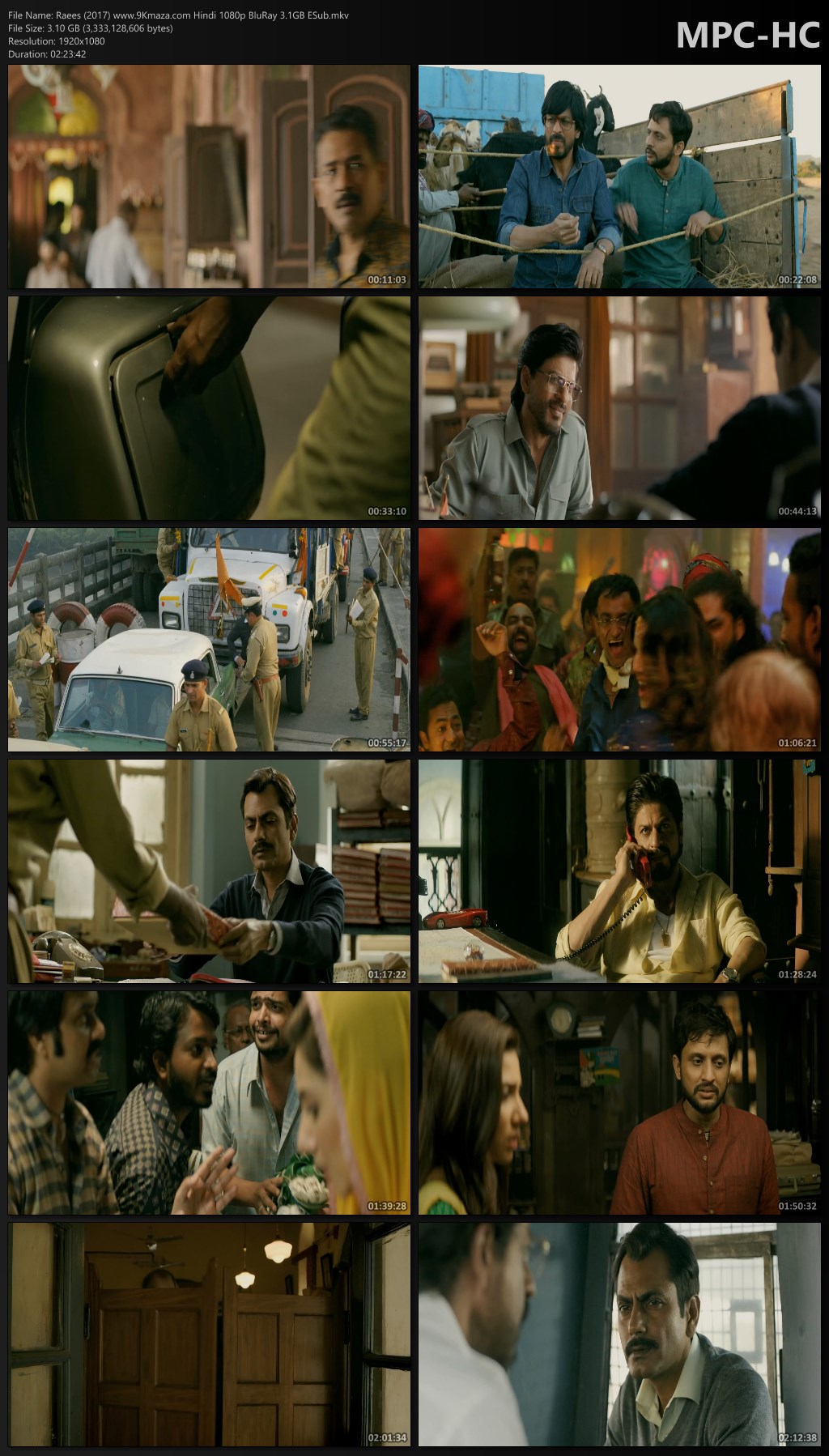 1730011157 227 Raees 2017 Hindi 1080p 720p