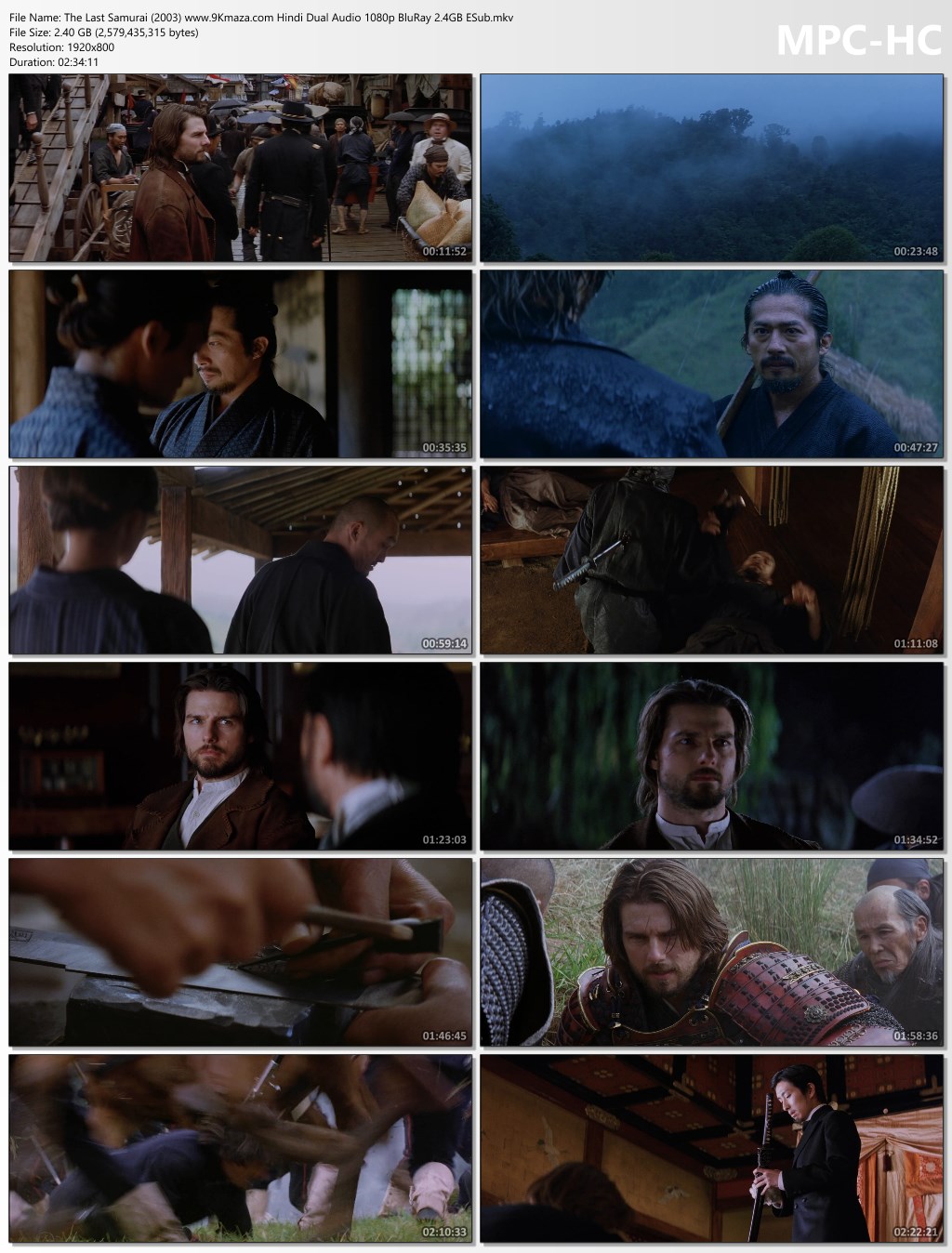 1730100626 928 The Last Samurai 2003 Hindi Dual Audio BluRay ESub Download