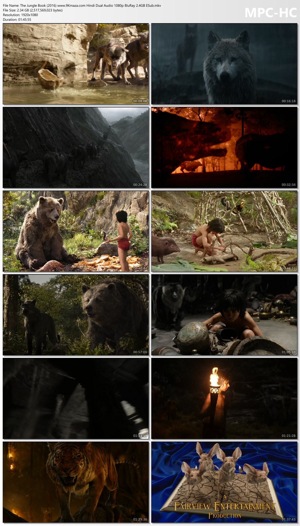 1730273901 110 The Jungle Book 2016 Hindi Dual Audio BluRay ESub Download