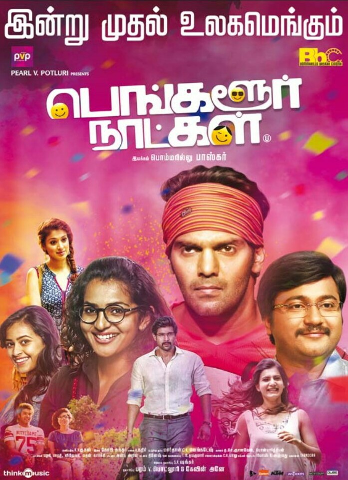 Bangalore Naatkal 2016 Hindi Dual Audio HDRip Download