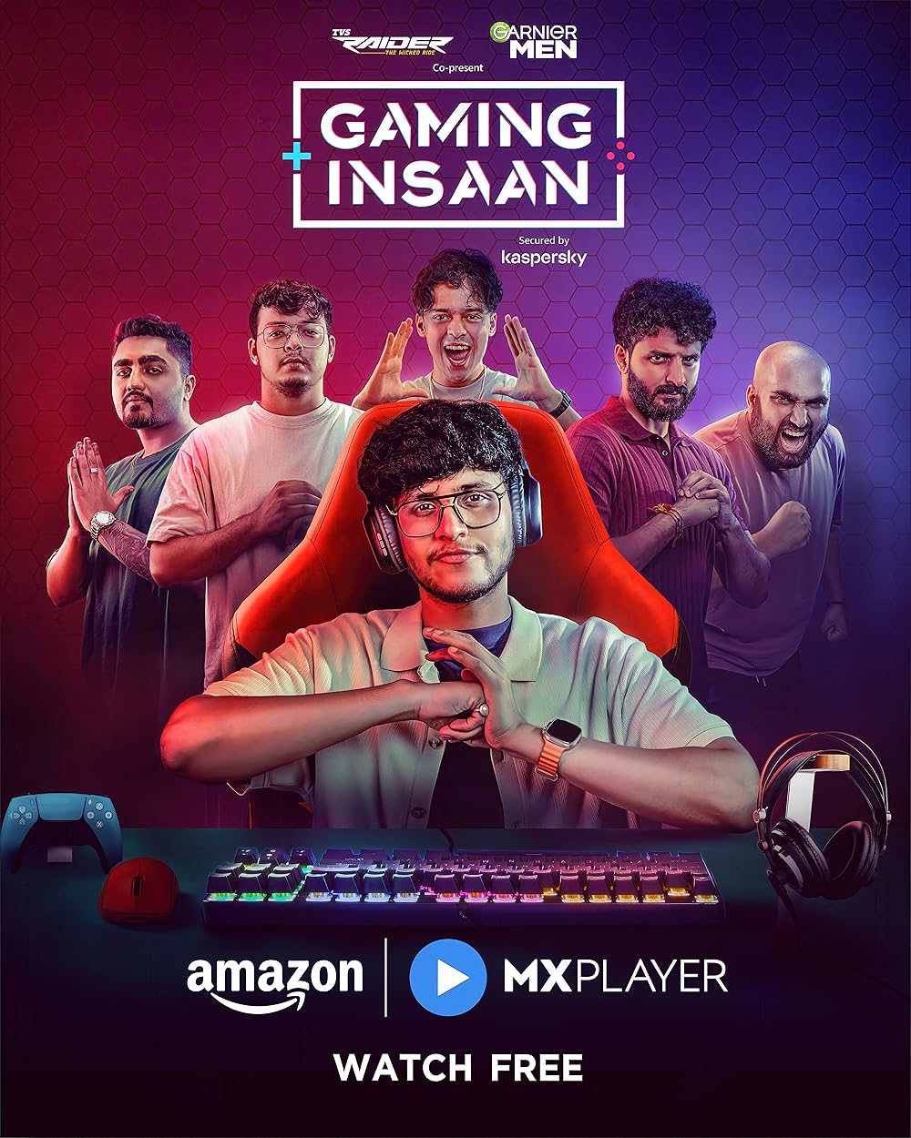 Gaming Insaan 2024 Hindi S01 AMZN Web Series