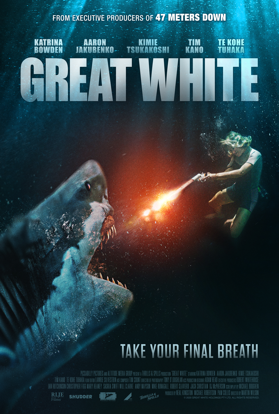 Great White 2021 Hindi Dual Audio BluRay ESub Download