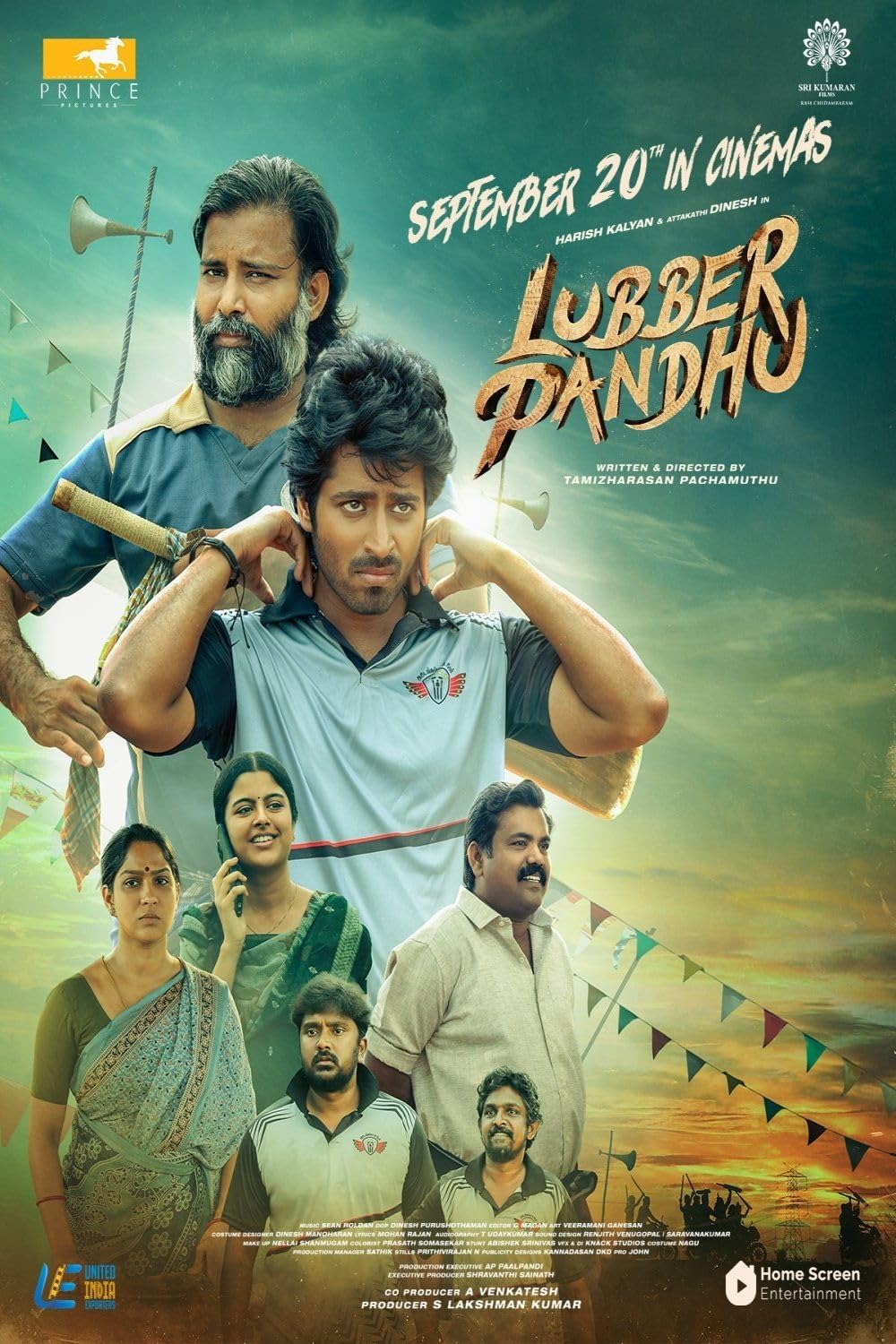 Lubber Pandhu 2024 Hindi ORG Dual Audio