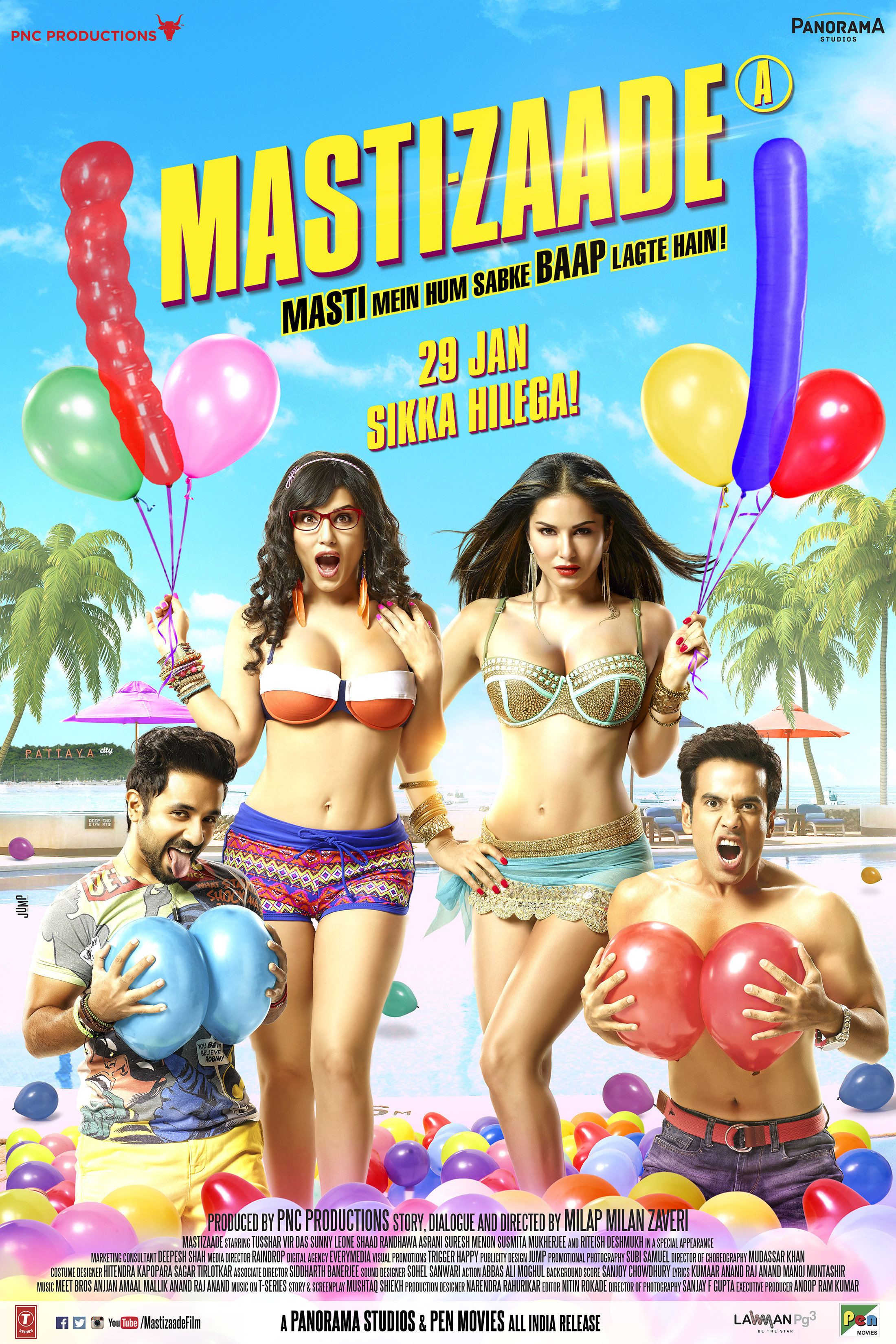 Mastizaade 2016 Hindi HDRip ESub Download