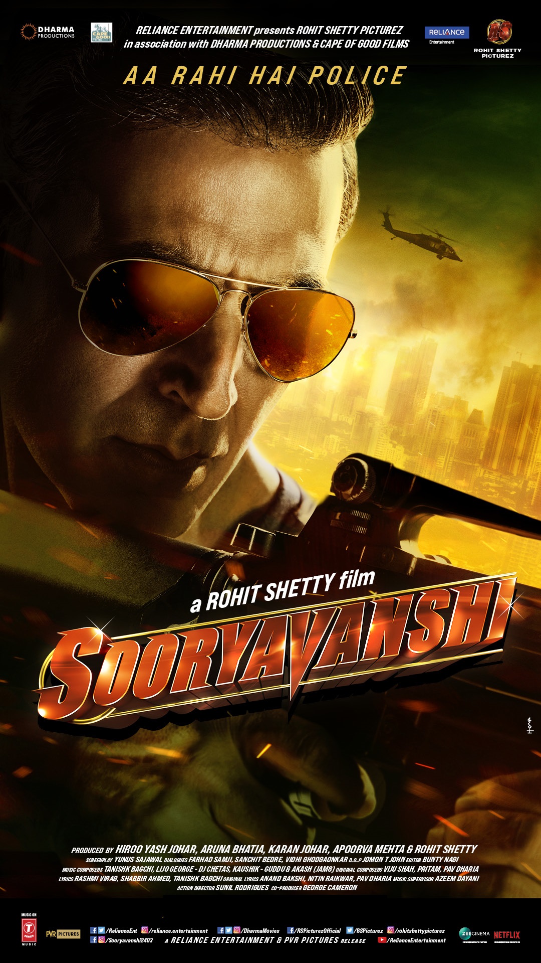 Sooryavanshi 2021 Hindi HDRip ESub Download