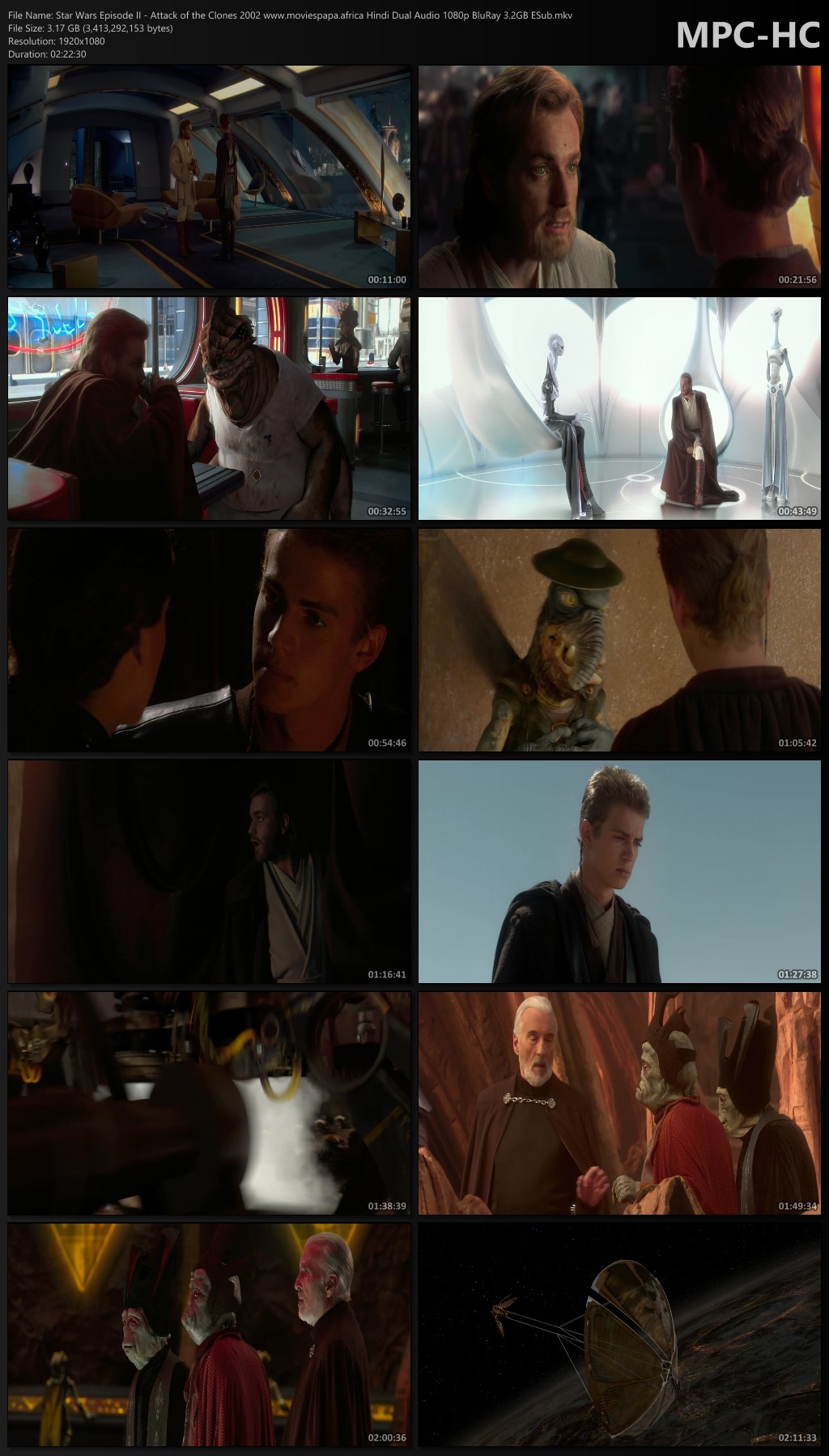 Star Wars Episode II Attack of the Clones 2002.africa Hindi Dual Audio 1080p BluRay