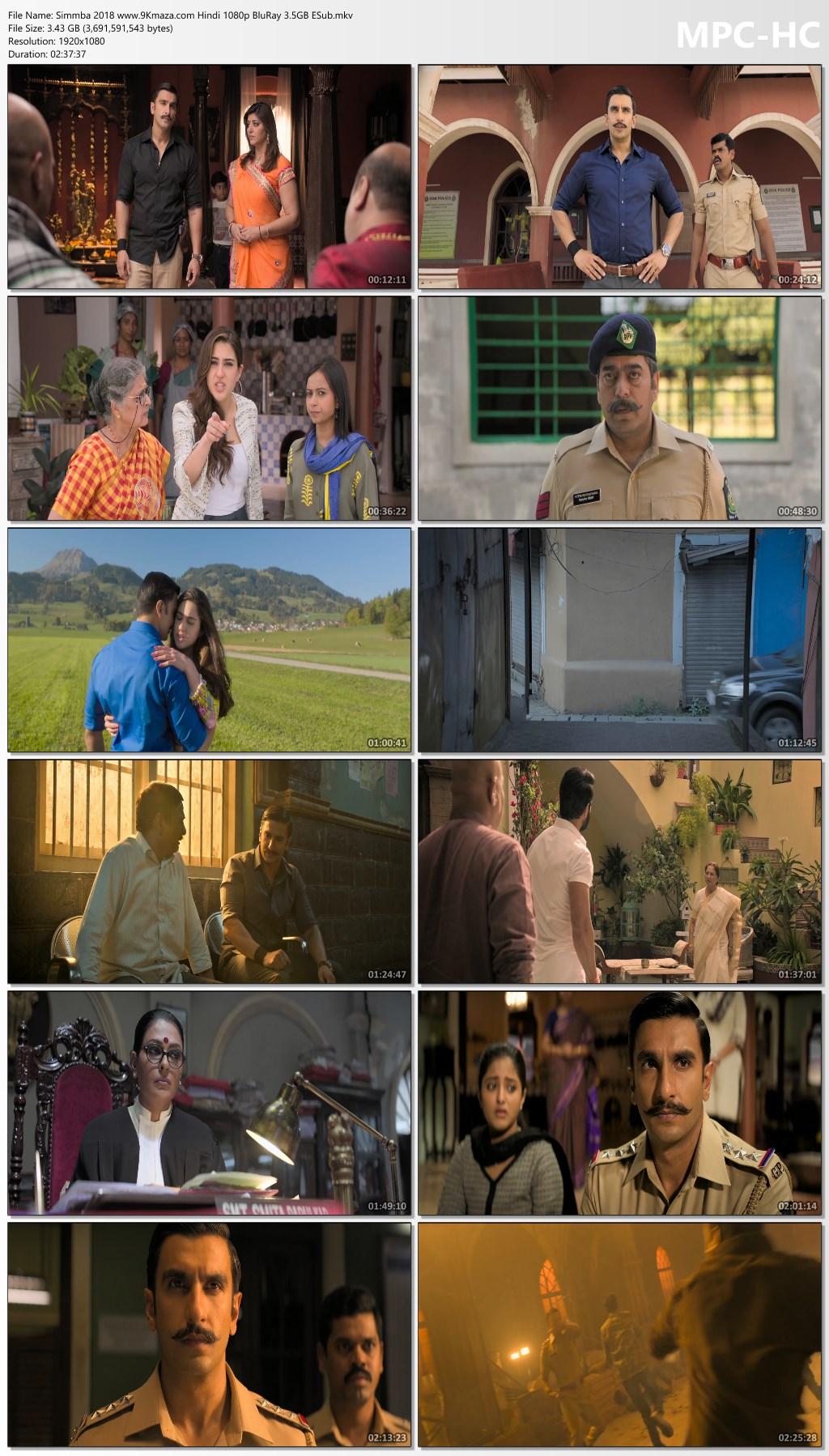 1730563879 819 Simmba 2018 Hindi BluRay ESub Download